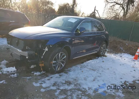 2024 Audi Q5 Premium Plus 45 Tfsi S Line Quattro из США, поврежденный, VIN WA1EAAFY3R2066169